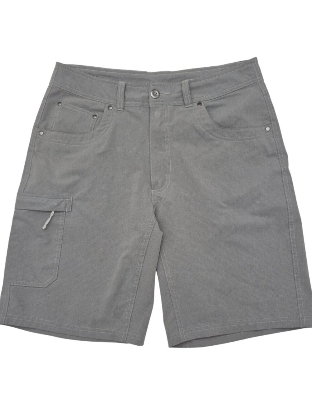 Pacific Trail Cargo Shorts Men's 32 Light Gray Inseam 10" Lightweight